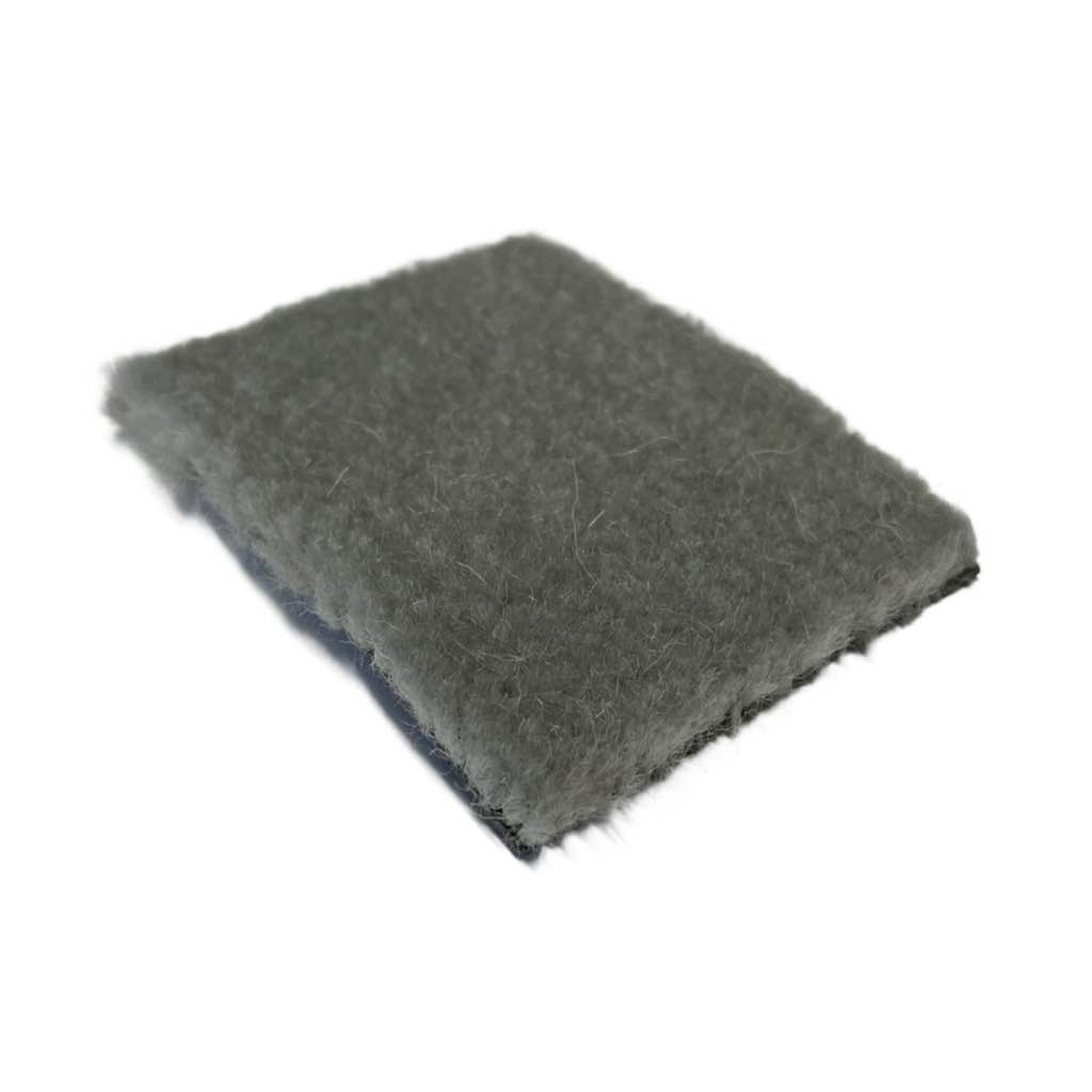 Autoteppich nicht formbar Breite 1070mm Wolltepich Farbe: mittelgrau
